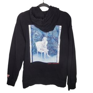 GUESS ORIGINALS X Pleasures Drew Barrymore Hoodie In Black Size Small